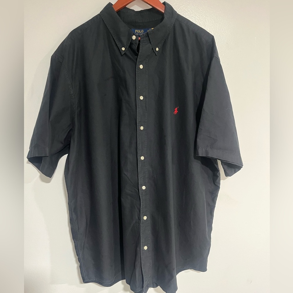 Ralph Lauren Men's black Button Down Shirt